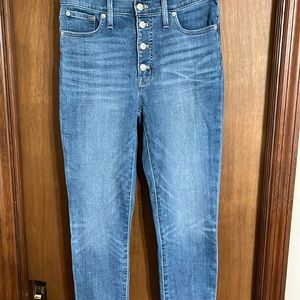 J Crew high rise skinny jeans size 28